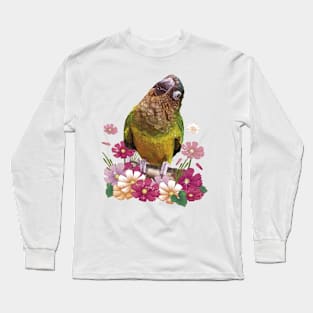 The brown-throated parakeet Long Sleeve T-Shirt